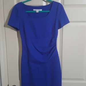 Blue Diane von Furstenberg 'Bevina' Dress